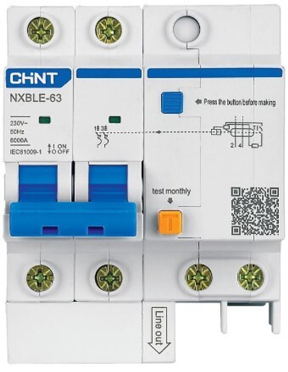 Автомат дифференциальный CHINT 819977