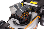Газонокосилка аккумуляторная самоходная WORX WG761E 80В 51см