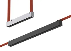 ST455.436.12 Св-к трек. Черный LED 1*12W 3000K 1 050Lm Ra90 24 IP20 L323xW40xH45 48V БЭНД