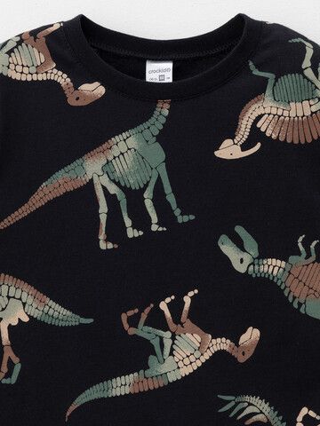 пижама  для мальчика  К 1635/черный,на раскопках