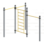 Оборудование спортивное с лестницей Romana 501.37.01