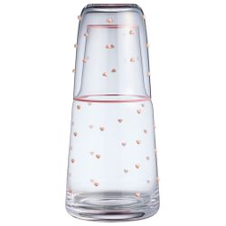ГРАФИН С КРЫШКОЙ-СТАКАНОМ "SWEETY" 890/330 МЛ