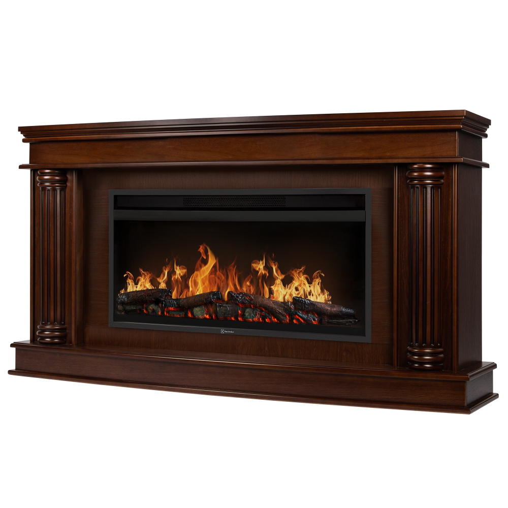 Каминокомплект: Очаг Electrolux EFP/P-4220LS, портал Olympia 42/40/36, канадский дуб