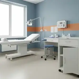 Тумбы медицинские подкатные