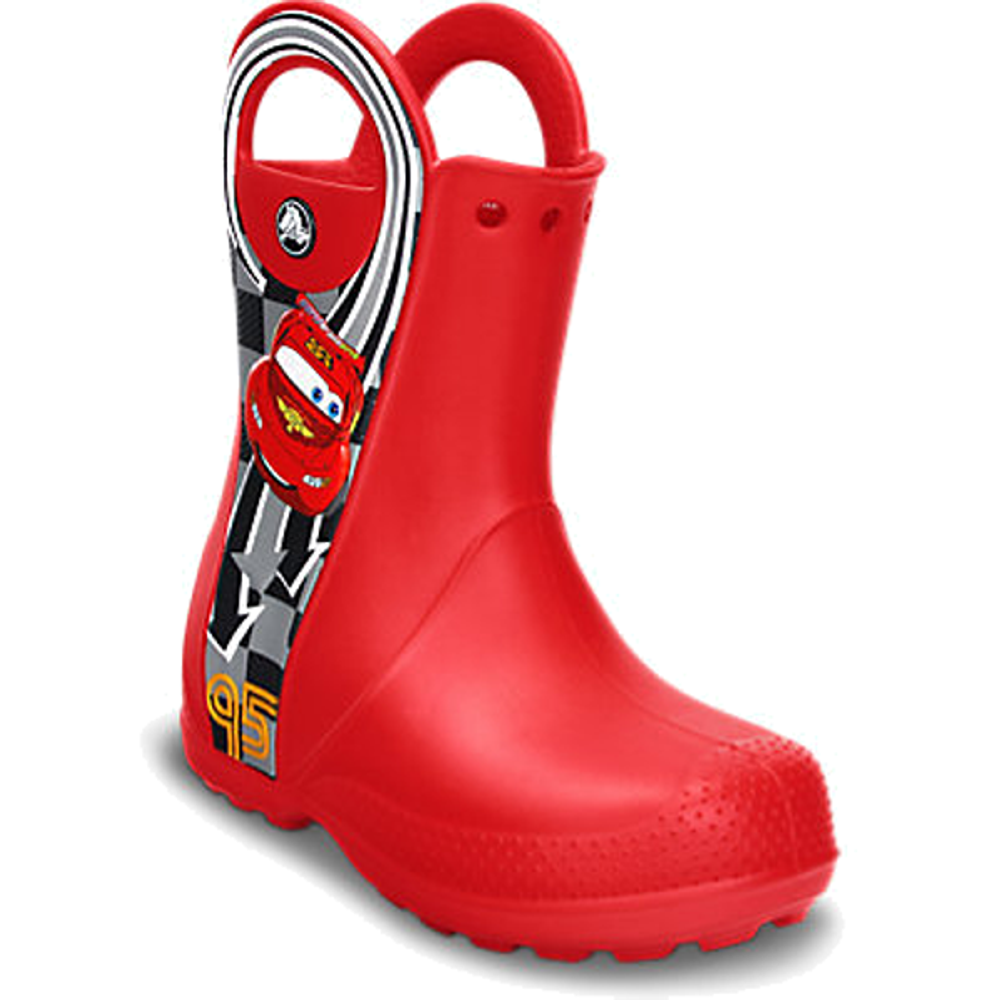 Crocs Handle It Rain Boot Lightning McQueen