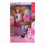 Кукла тип Модель на шарнирах с аксесс. 32см, коробка H221A-1