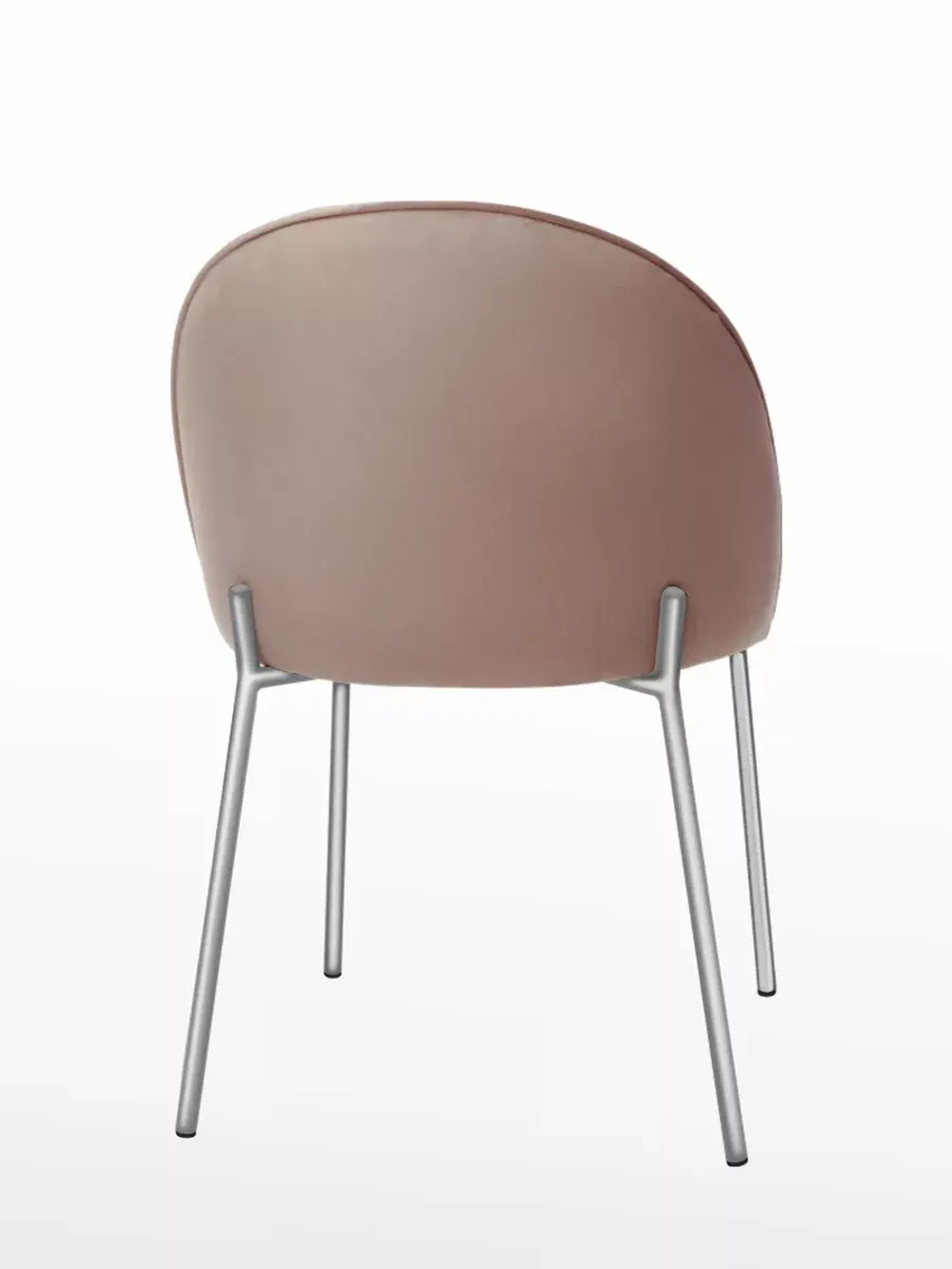 Стул "Мале" 1 шт. Ткань антивандальная. ножки серебряные.