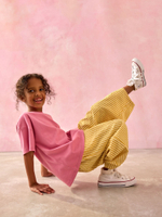 Брюки для девочки Next AB1-537, Светло-желтый