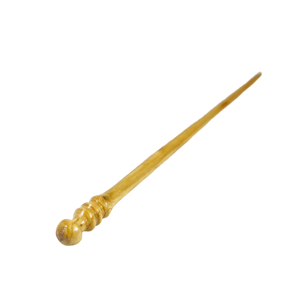 Деревянная заколка-шпилька из дерева вишня. Hю 11