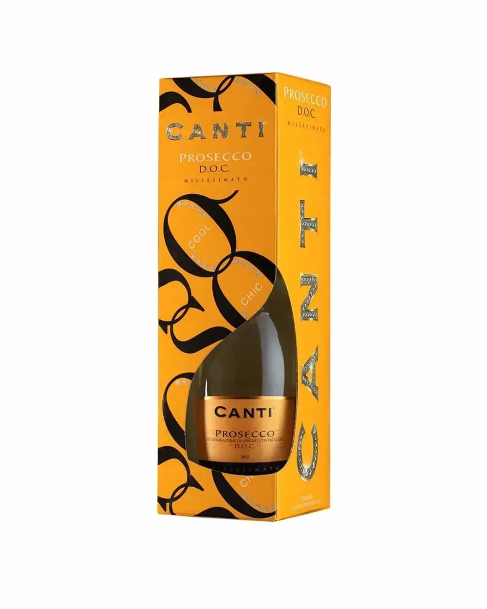 CANTI, Prosecco DOC Extra Dry в подарочной упаковке
