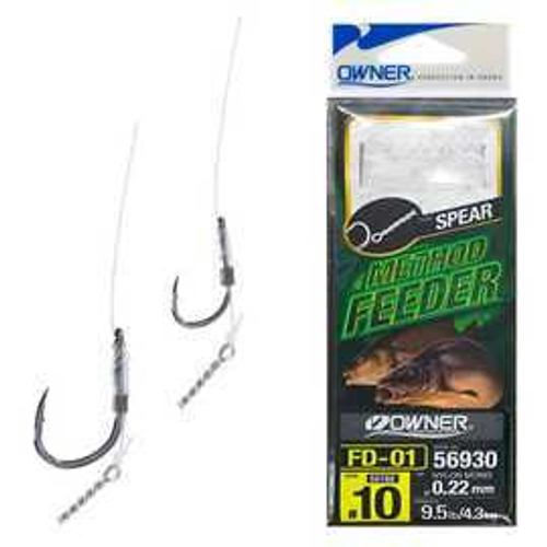 Крючок с поводком Owner FD-01 SPEAR 06-0.25