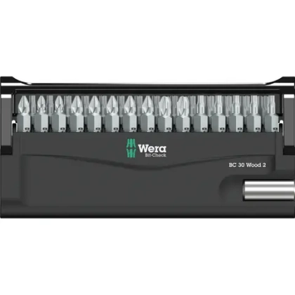 Набор бит Bit-Check 30 Wood 2 SB WERA 05057438001