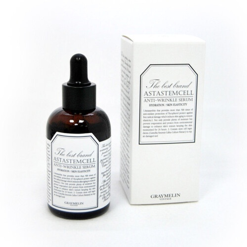 Graymelin AstaXanthin Stemcell Serum омолаживающая сыворотка со стволовыми клетками растений