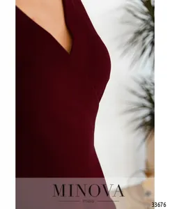Платье 3121-бордо Minova