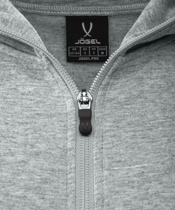 Худи на молнии женское ESSENTIAL Athlete Hooded FZ Jacket W, серый