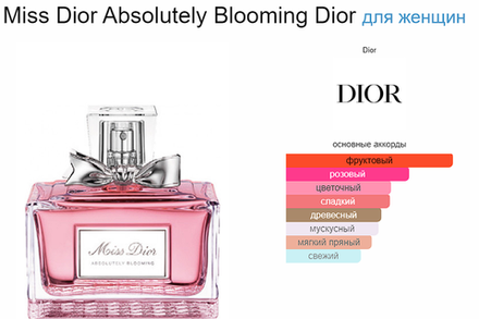 Christian Dior Miss Dior Absolutely Blooming 100ml (duty free парфюмерия)
