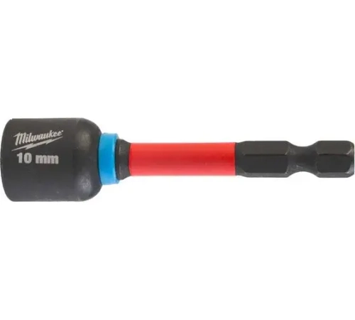 Магнитная торцевая насадка SHOCKWAVE™ c хвостовиком 1/4" Hex - 10мм x 65мм