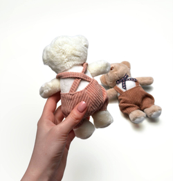 Мягкий брелок "Медведь" 18 см оптом