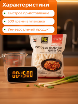 Рисовые палочки "Токи Поки" 500 гр