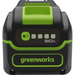 Триммер аккумуляторный Greenworks GD40BCBK5 40В (1 x 5 Ач, ЗУ) захват 400 мм, 8.9 кг, 2105707UG