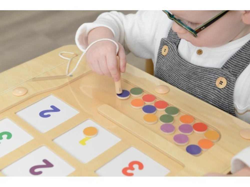 Панель Цифры и цвета магнитные