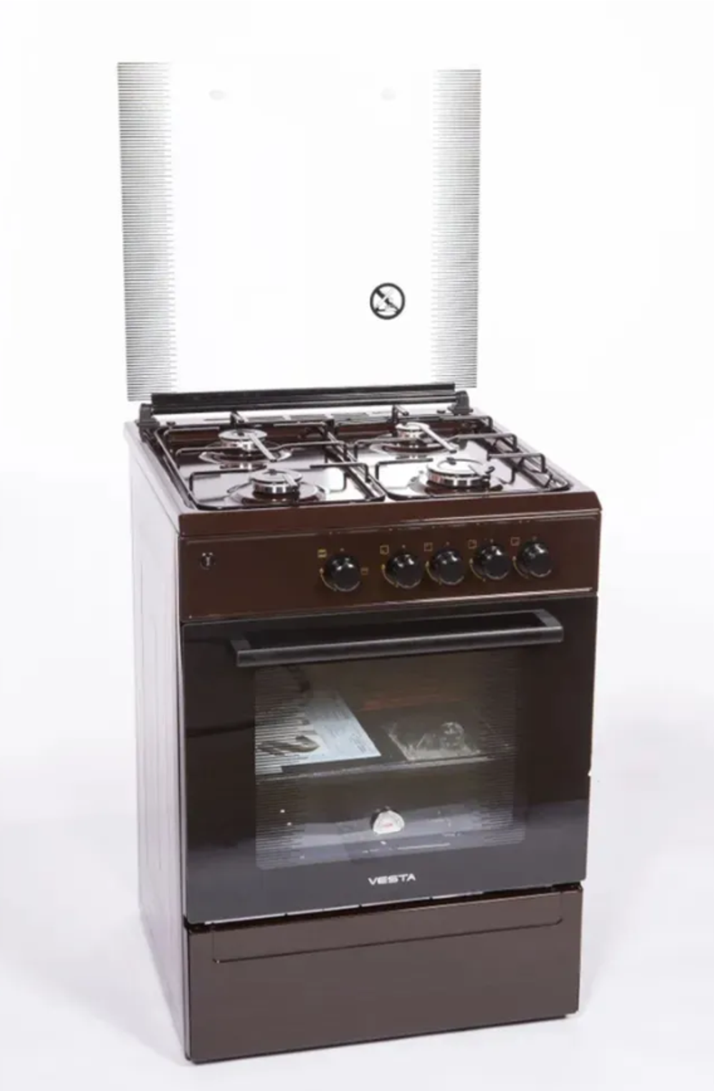 Плита газовая Vesta BERGAMO VGG 10-G Коричневый ГКдух Ех