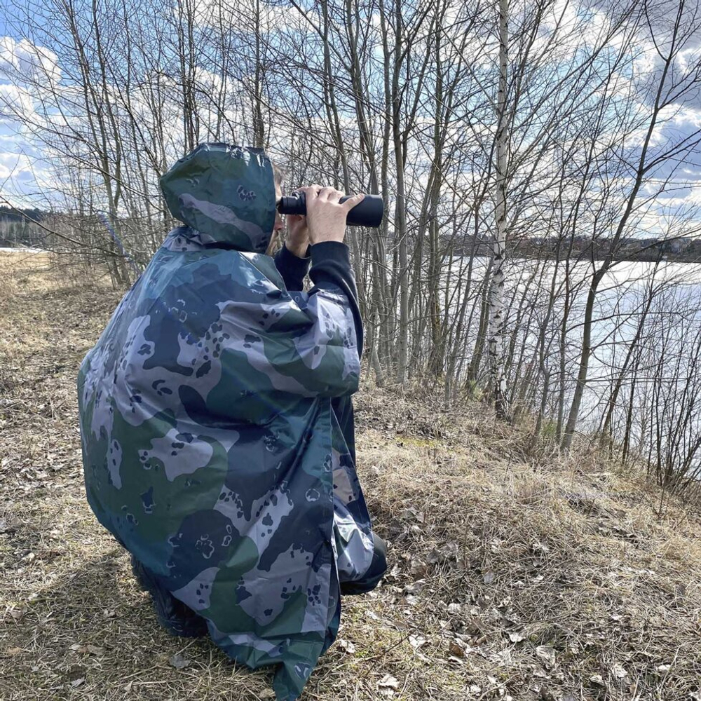 Водонепроницаемый дождевик US Flower Camo