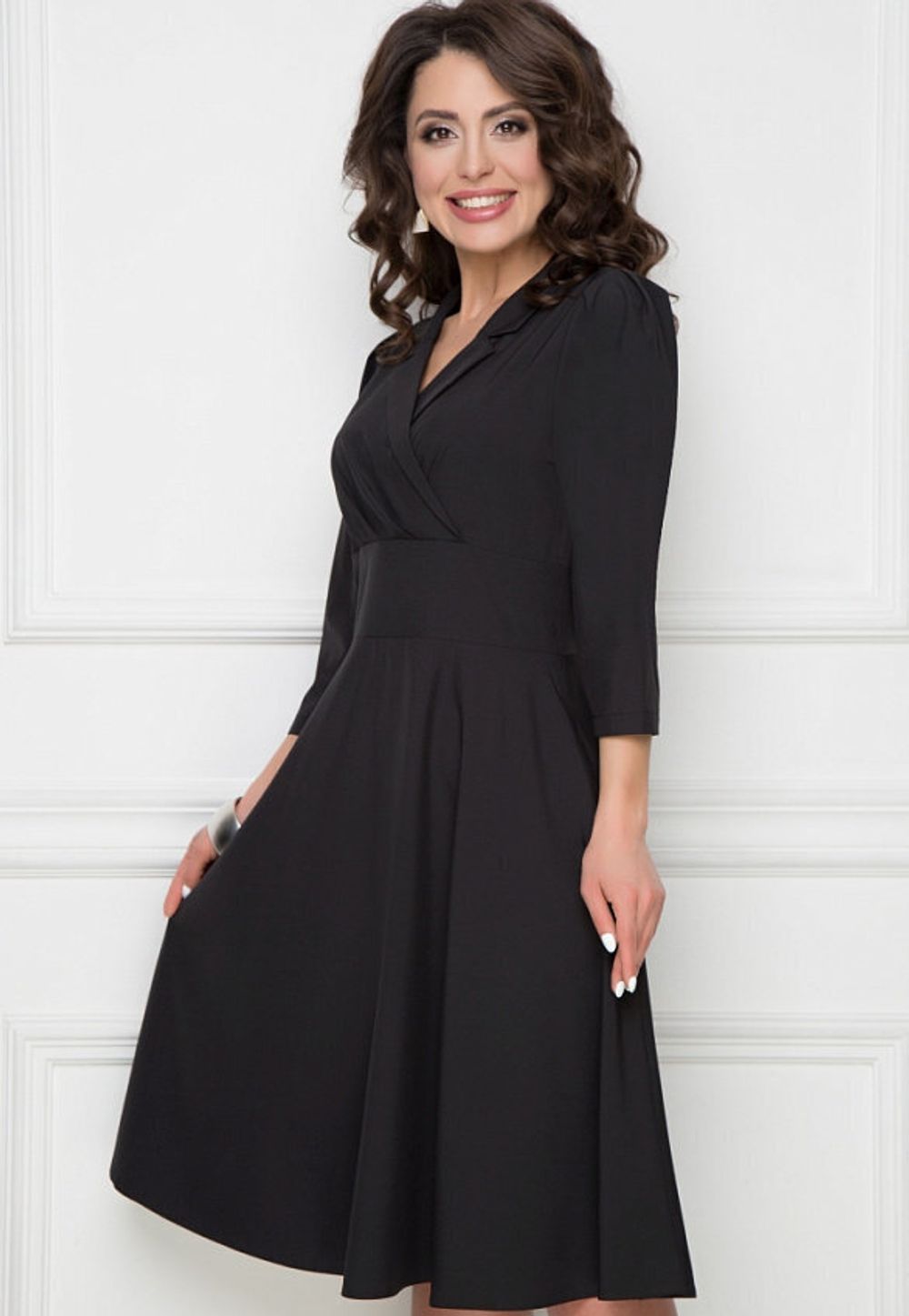 ПЛАТЬЕ ЛОРЕТТА (БЛЭК) Bellovera (Акция)