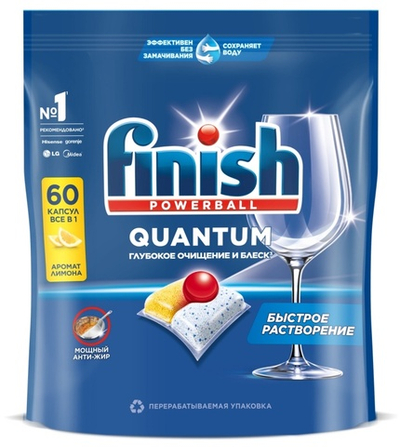 Finish Quantum Капсулы для ПММ 60шт