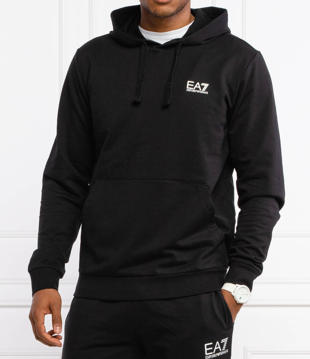 Худи EA7 - черный(8NPM04 PJ05Z)