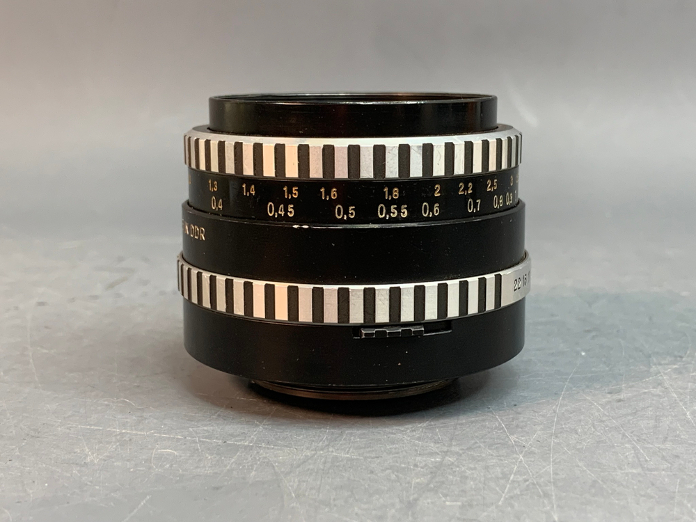 Carl Zeiss Jena Pancolar 50mm 1.8 чуть залипает диафрагма