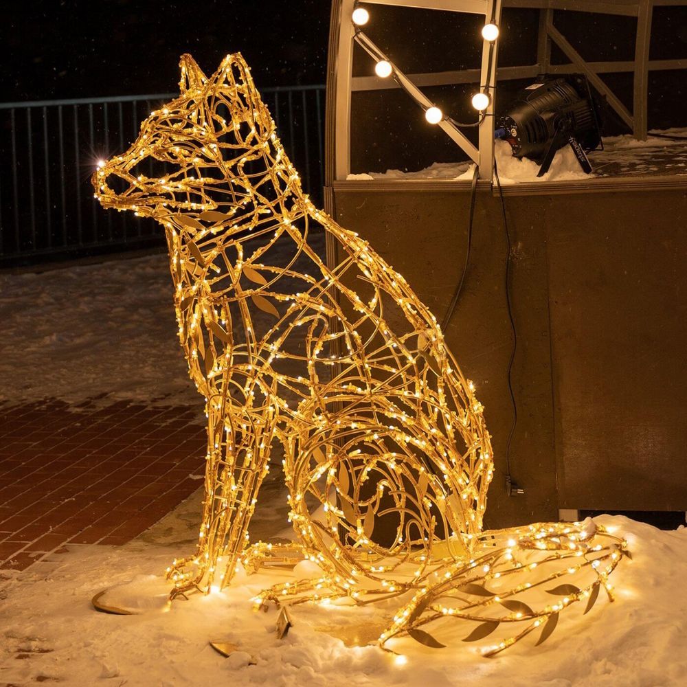 Светодиодная фигура "Лиса"