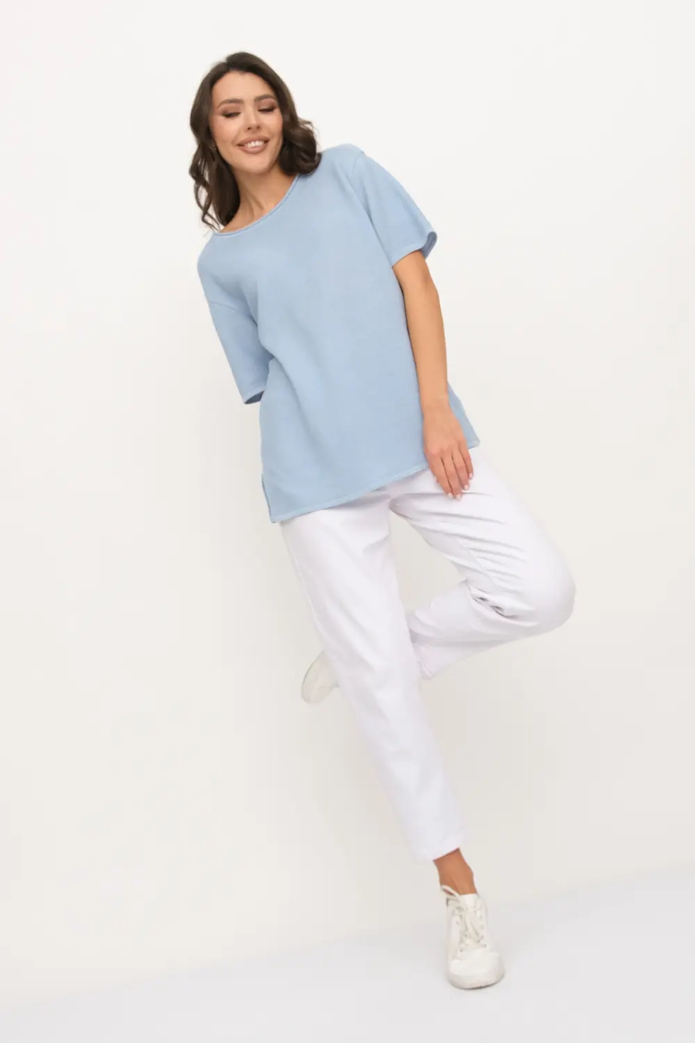 Джемпер М 3353/голубой