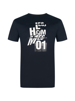 LES   HOMMES майка - черный