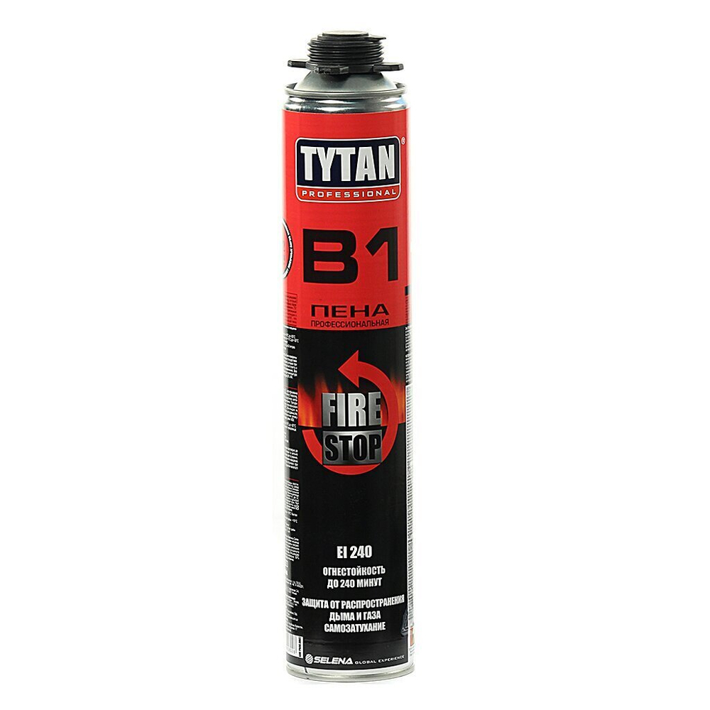 TYTAN PROFESSIONAL FIRE STOP B1 пена огнеупорная, профессиональная 750мл