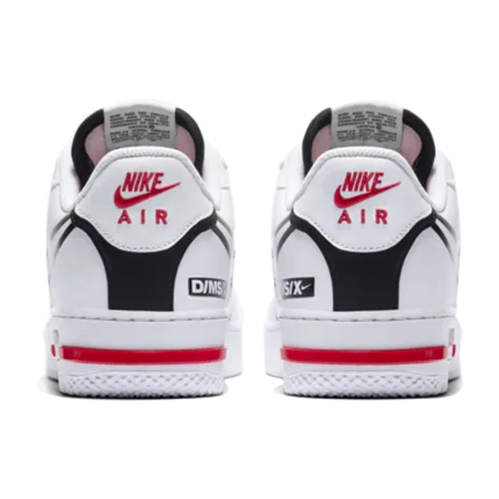 Кроссовки Nike Air Force 1 Low React White Black Red