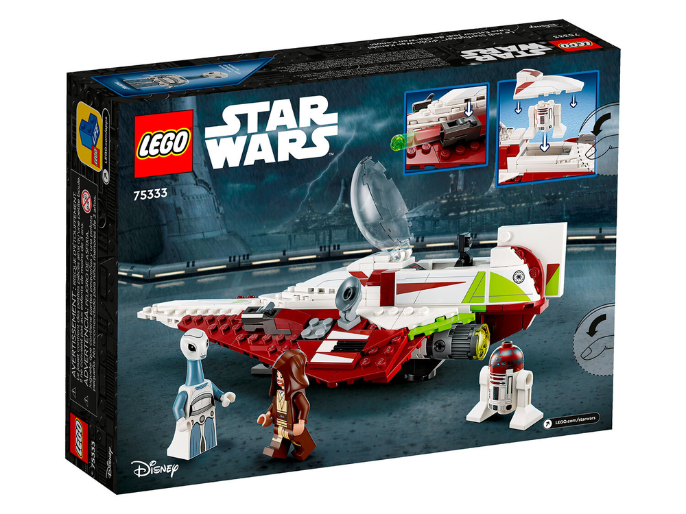 LEGO Star Wars 75333 «Истребитель джедаев Оби-Вана Кеноби» — культовая техника