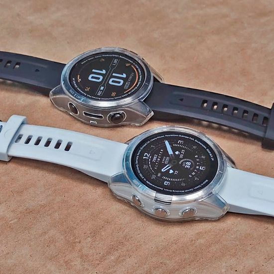 Чехол для Garmin Epix Pro 42мм, Fenix 7S / 7S Pro (прозрачный)