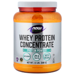 NOW Foods, Sports, концентрат сывороточного протеина, без добавок, 680 г (1,5 фунта)
