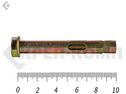 Анкер болт болтом м10 12х100 (5шт)
