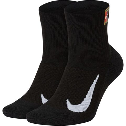 Теннисные носки Nike Multiplier Max Ankle 2P - Black