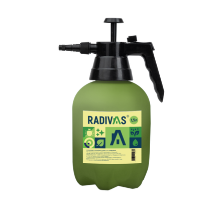 Опрыскиватель RADIVAS CLASSIC 1,5л оливковый (1/27)