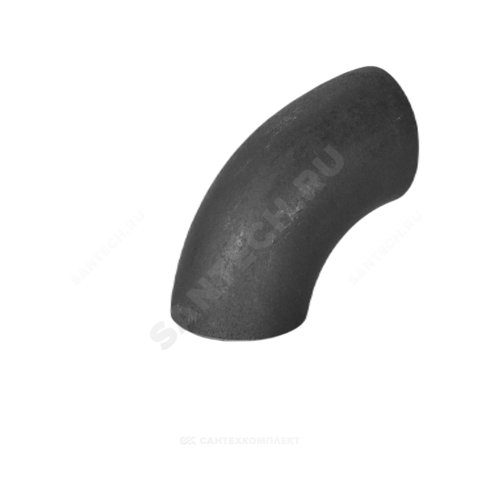 Отвод сталь бесшовный крутоизогнутый 90гр Дн 57х3,0 (Ду 50) под приварку Китай