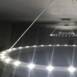 Citilux Электрон CL710B64S LED Люстра подвесная с пультом Белая