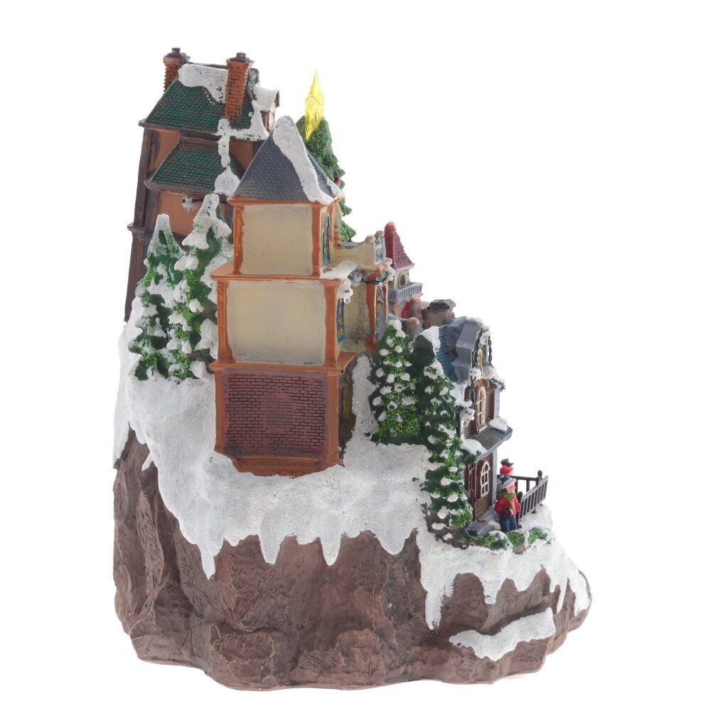 GAEM Фигурка декоративная "Рождество" (4 мелодии, подсвет, движ, 3xAA н/п, +USB), L27,5 W26 H29 см