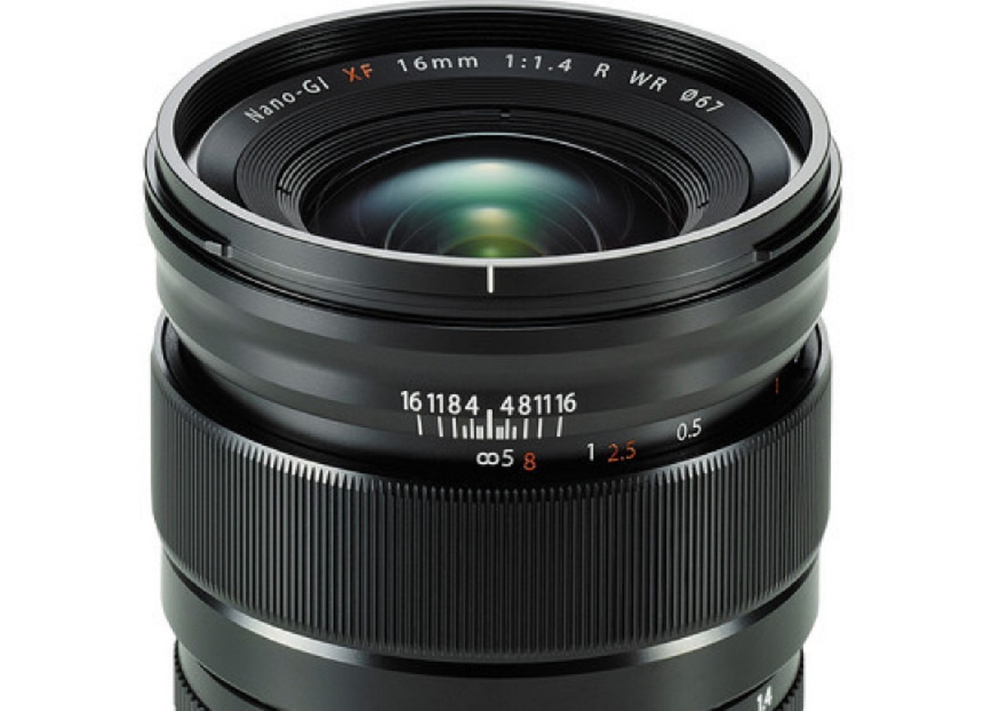 Fujinon XF 16mm f/1.4 R WR