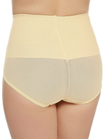 Корсетные трусы с широким эластичным поясом (Размер: 2X) (Цвет: бежевый)