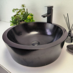 Раковина из андезита Drum Black Medium DA-62997 45*45*15 09