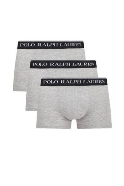 трусики-боксеры 3 шт. POLO RALPH LAUREN - серый(714835885)