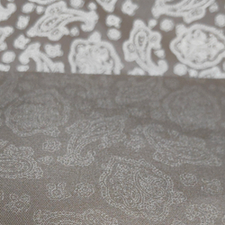 Ткань подкладочная сумочная Шоколад с огурцами